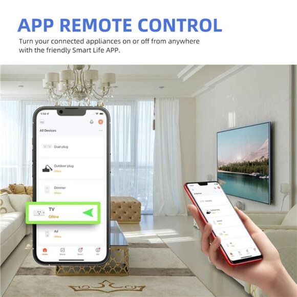 Mini Smart Plug, Smart Plugs That Work with Alexa and Google Home - Picture 2 of 8